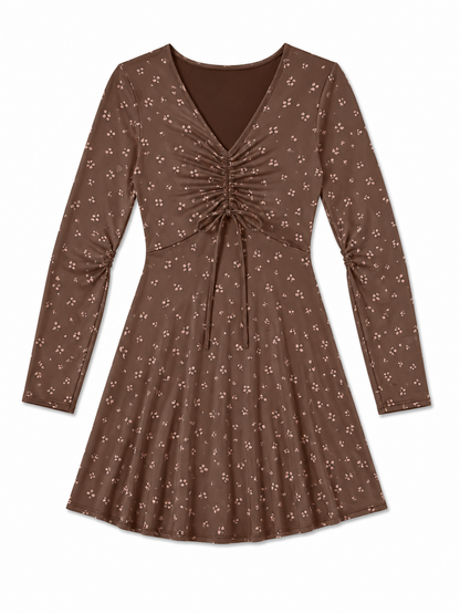 Briar Juniper Dress - Fall Printed Collection